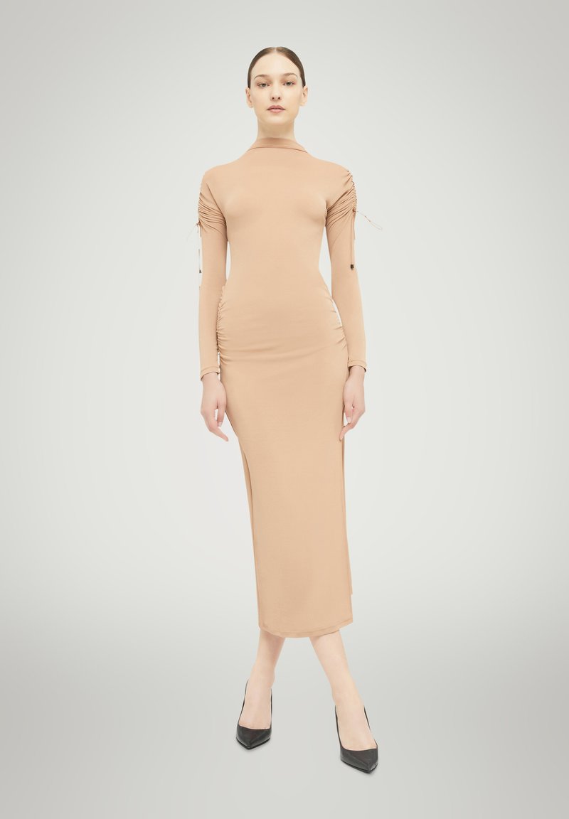 Wolford CREPE JERSEY - Jupe crayon - almond