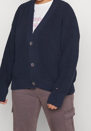 Strickjacke - dark blue