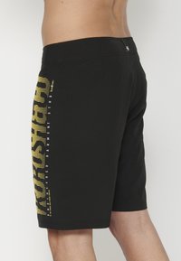 Koroshi Plavecké šortky  - black/yellow/white