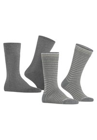 Burlington ONE SIZE EVERYDAY STRIPE SO - MIXED 2-PACK - Socks - grau
