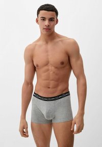 QS 3ER-SET - Boxerbriefs - grau meliert