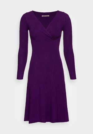 Gebreide jurk - purple