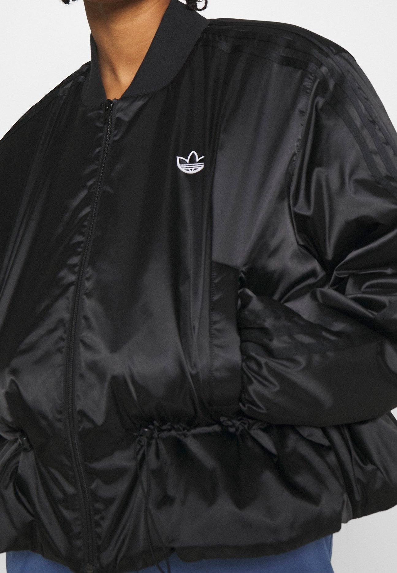 adidas Originals Bomber Jacket - black - (Pre-owned) - Zalando