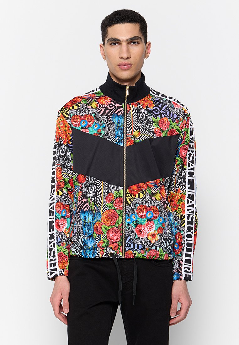 Versace Jeans Couture Sweater met rits meerkleurig