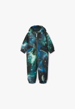 Molo BABY HYDE BABY SNOWSUIT - Φόρμα χιονιού - dark blue/green