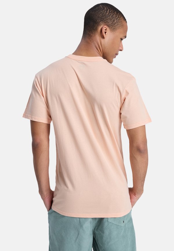 COMP LOGO - Print T-shirt - coral2
