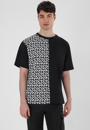 FRACTAL PATTERN  - Print T-shirt - black