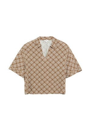 s.Oliver, BLUSE - Blouse - braun beige