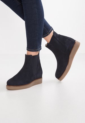 Unisa Bottines à plateau - dark blue