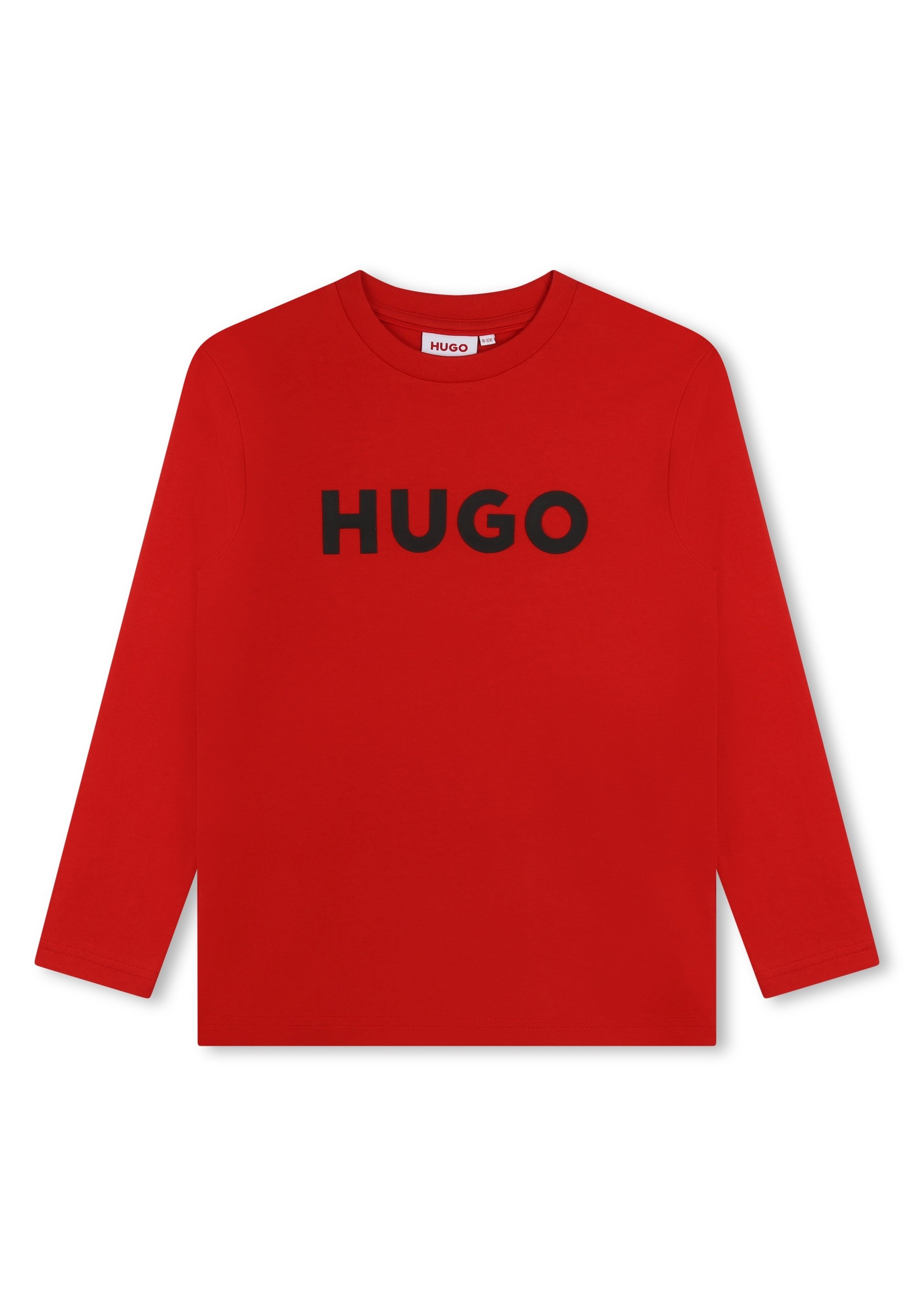 HUGO Kids LONG SLEEVE Long sleeved top bright red/red