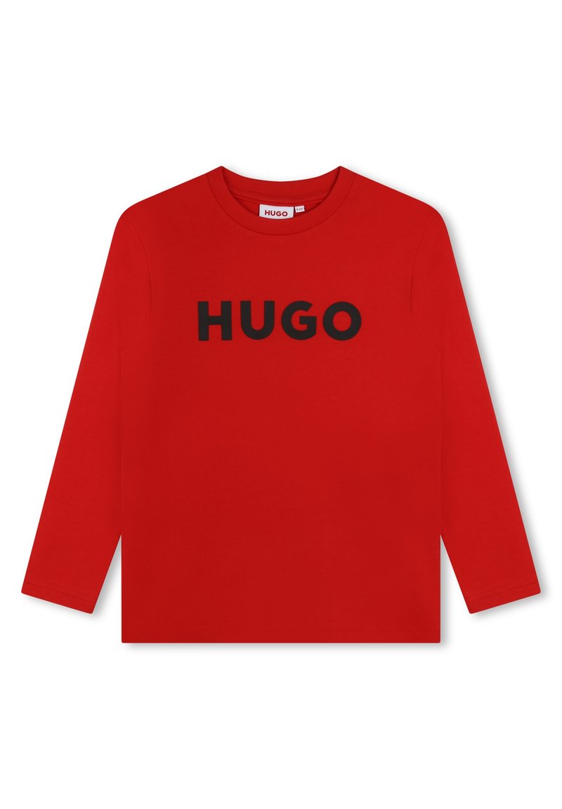 HUGO Kids Longsleeve rood
