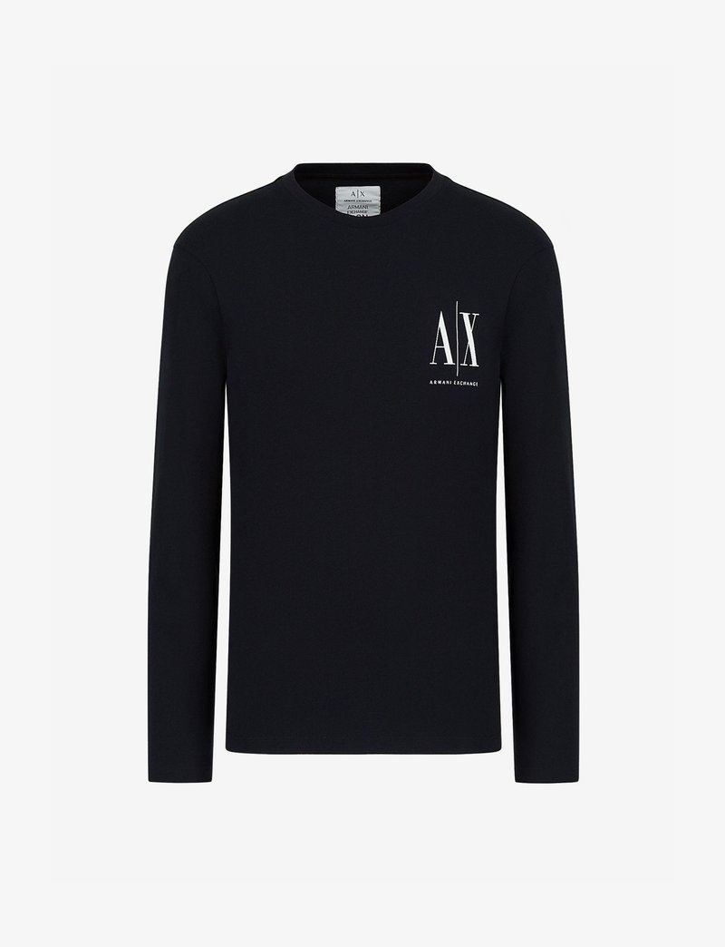 Armani Exchange T-shirt con stampa - blu