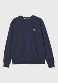 RELAXED CREW NECK - Sportska majica - navy
