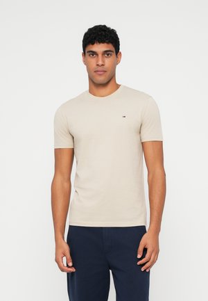 SLIM TEE UNISEX 3 PACK - Basic T-shirt - black/gulf sand/ecru