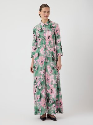 YASSAVANNA LONG SHIRT DRESS - Vestido camisero - deep mint