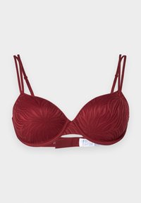 LIGHTLY LINED DEMI SHEER MARQ LACE - Underwired bra - syrah