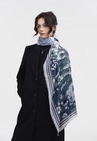 FABLE ENGLAND SOLARA TALES - Sjal / Tørklæder - teal/ivory
