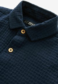 Next SHORT SLEEVE TEXTURED - REGULAR FIT - Ing - navy