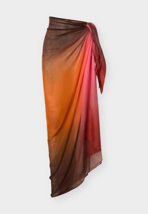 Pieces, PCBANINNA SARONG - Strandaccessories - red ochre