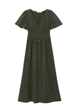 Promod, ROBE LONGUE UNIE - Robe longue - kaki