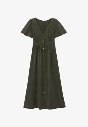 Promod, ROBE LONGUE UNIE - Robe longue - kaki