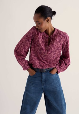 Seasalt Cornwall, SEASALT CORNWALL ST MAWES TOP - Blouse - pink - allium flowers dried rose