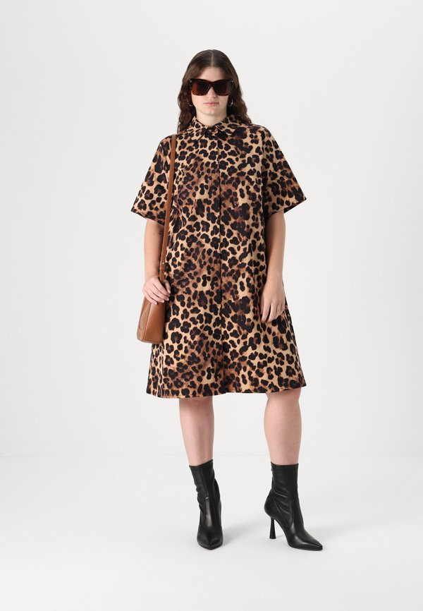 CARCASHI DRESS  - Shirt dress - sand2