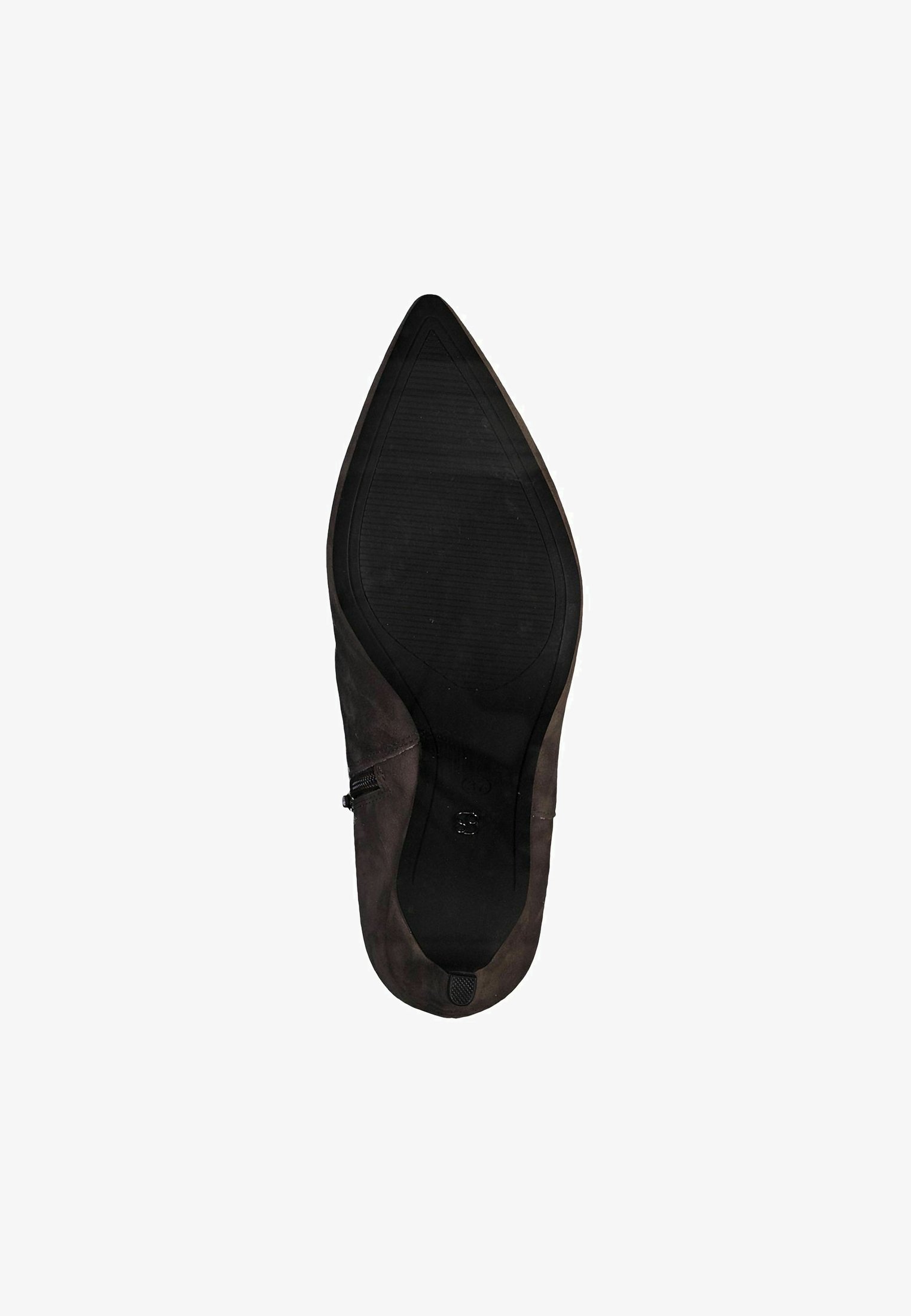S.Oliver Stivaletti Donna 25313-21 - Con Volant, Zip E Tacco A Blocco 5 Cm - Colore Antracite