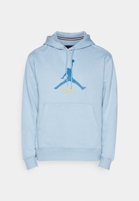 BASELINE - Jersey con capucha - blue grey/(industrial blue)