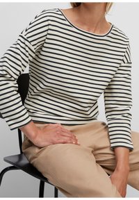 Marc O'Polo Top s dlouhým rukávem - white