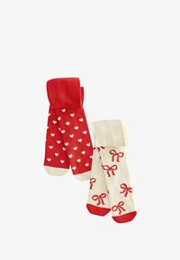 Vybráno, red bow bear