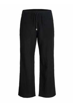 Jack & Jones, WIDE-LEG TROUSERS WIDE LEG FIT WIDE-LEG TROUSERS - Bukser - black