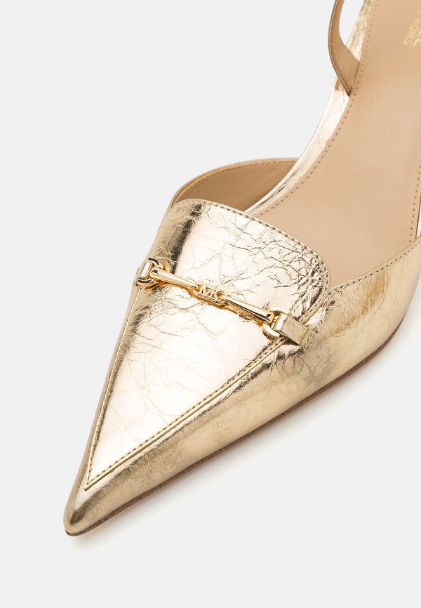 LENA  - Classic heels - pale gold4