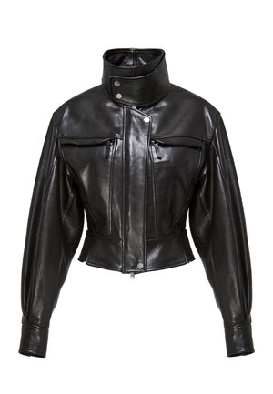 GAIA - Leren jas - black