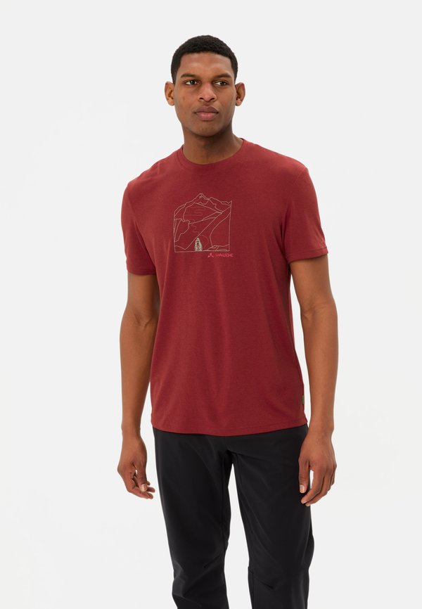 T-Shirt print - carmine
