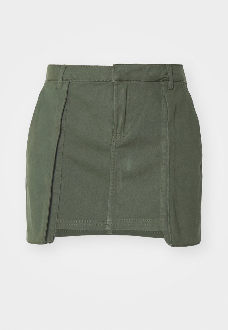 Denim Project Minirok groen Denim Project Minirok groen