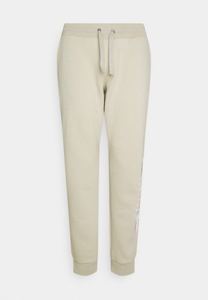 SCRIPT EMBROIDERY UNISEX - Trainingsbroek - desert tan