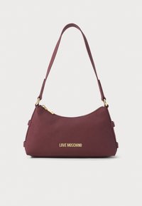BUCKLED - Handbag - wine