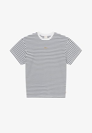 BLKVIS, T-shirt imprimé - white/navy
