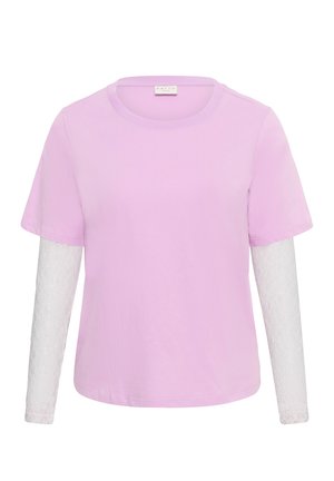 Kaffe Curve, KCELLINA T-SHIRT - Top s dlhým rukávom - orchid bouquet