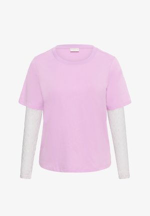 Kaffe Curve, KCELLINA T-SHIRT - Pikkade varrukatega topp - orchid bouquet
