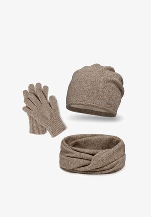 Vivisence SET - Sjaal - beige melange