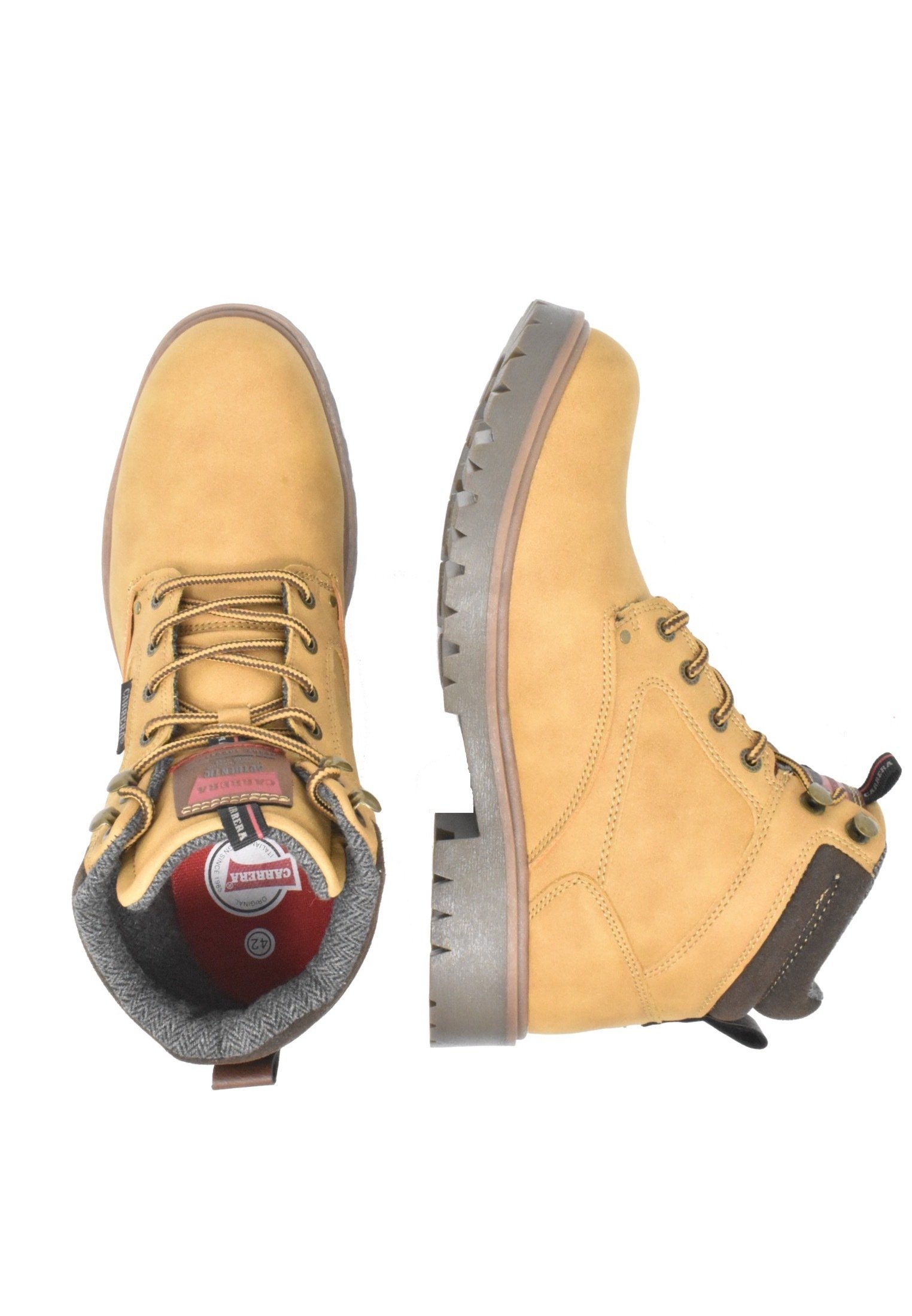 Carrera Footwear STIVALI TAISON - Stivaletti stringati - tan/marrone chiaro  - Zalando.it