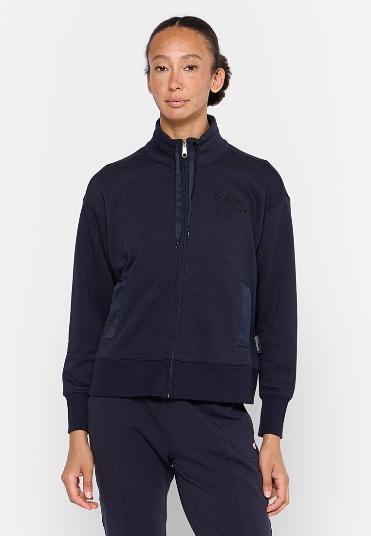 Champion Sweater met rits donkerblauw Champion Sweater met rits donkerblauw