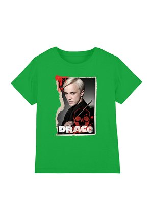 Cotton Soul, HARRY POTTER DRACO FRAME UNISEX - Print T-shirt - dark green