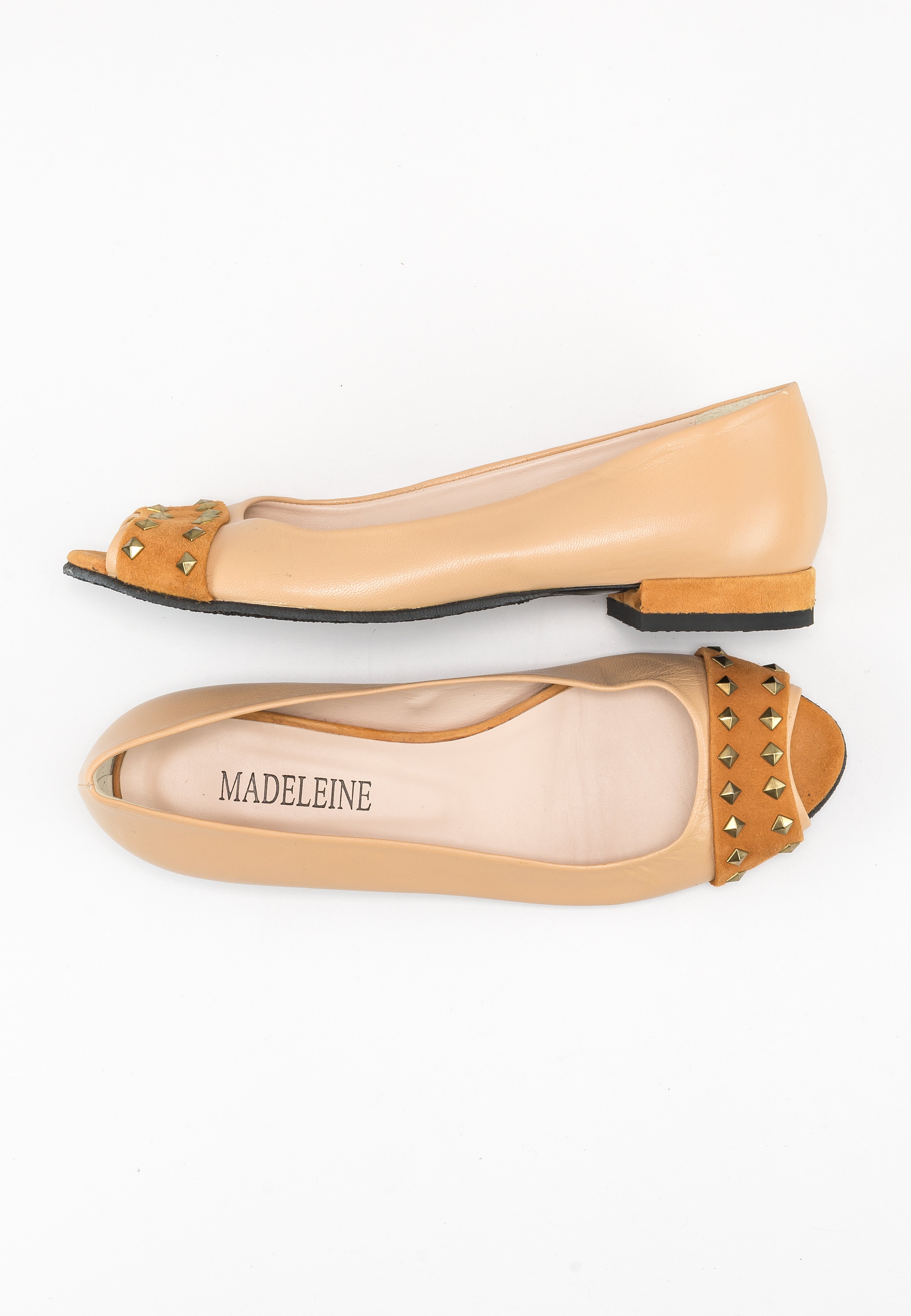MADELEINE Ballerina peep-toe - multi-colored/flerfarvet - (Pre-owned) -  Zalando.dk