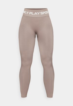 ONLY Play ONPNANNA SEAM - Leggings - cloud dancer