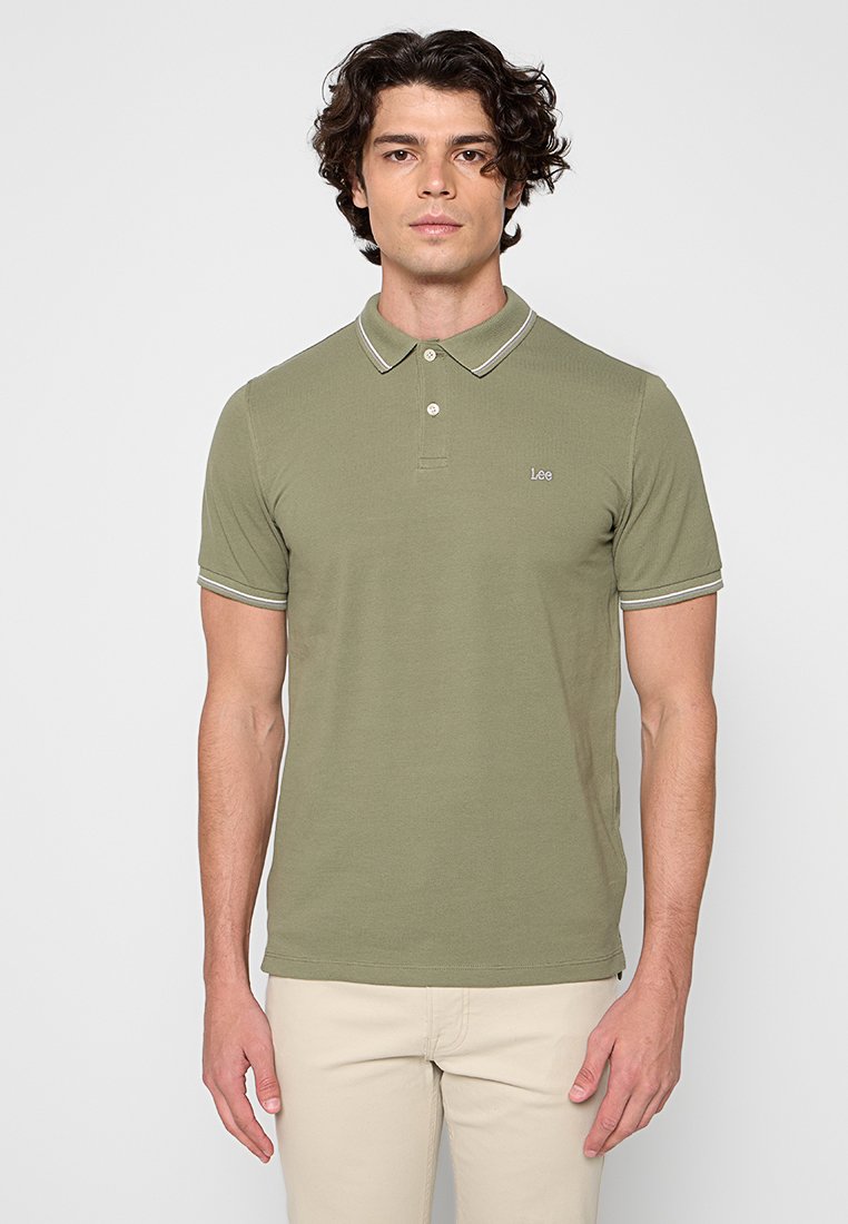 Lee Poloshirt groen