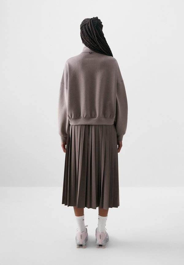 PLEATED SKIRT - Pleated skirt - ironstone2