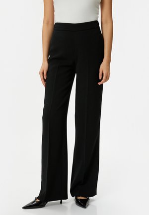 Koton WIDE LEG - Housut - black